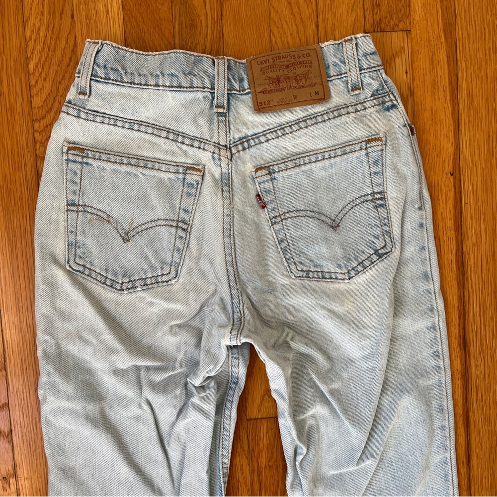 🎉HP🎉 Levi's 512 Jeans, Sz 25 - Picture 4 of 13